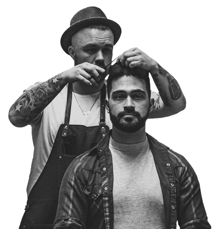 Barber Cutting Client Hair 1 Barber Cutting Client Hair 1